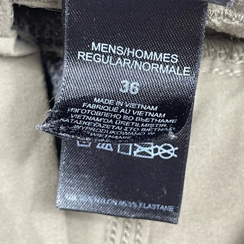 The North Face Shorts Mens 36 Olive Brown Hiking‎ Cargo Stretch Outdoor Trail